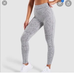 GymShark Fleur Texture Leggings